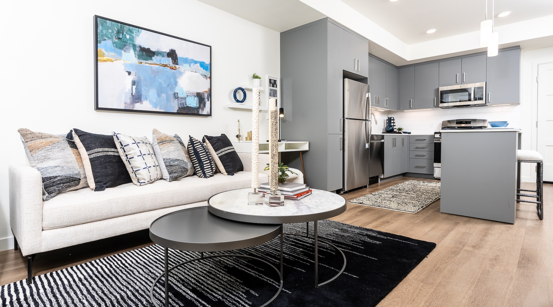 Legacy at Livermore sets the new standard living room connected to kitchen